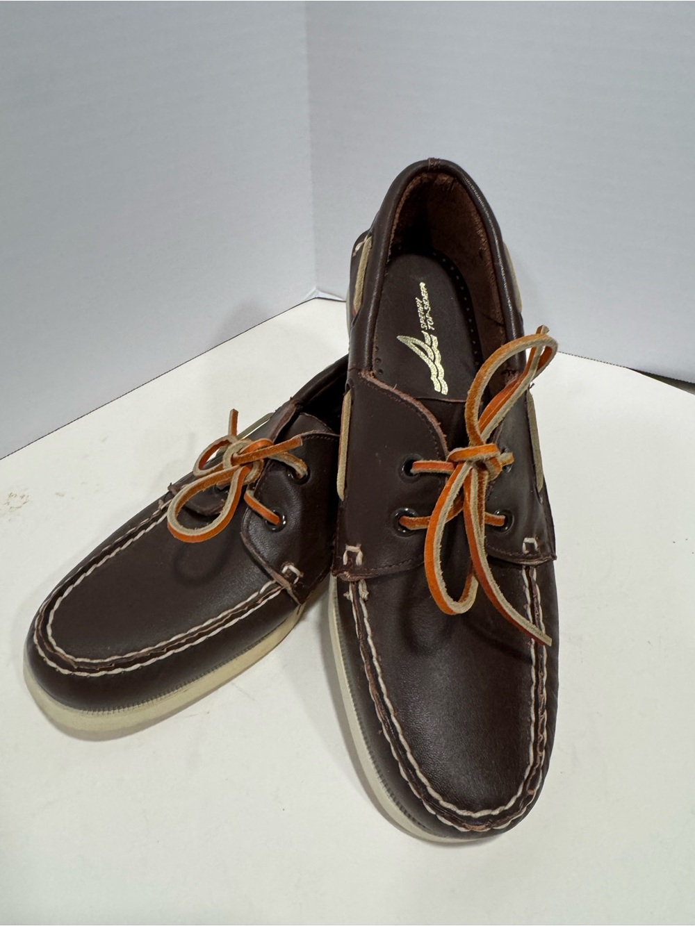 Sperry Top-Sider Authentic Original Brown Boat Shoes Men's 6.5 women’s 8